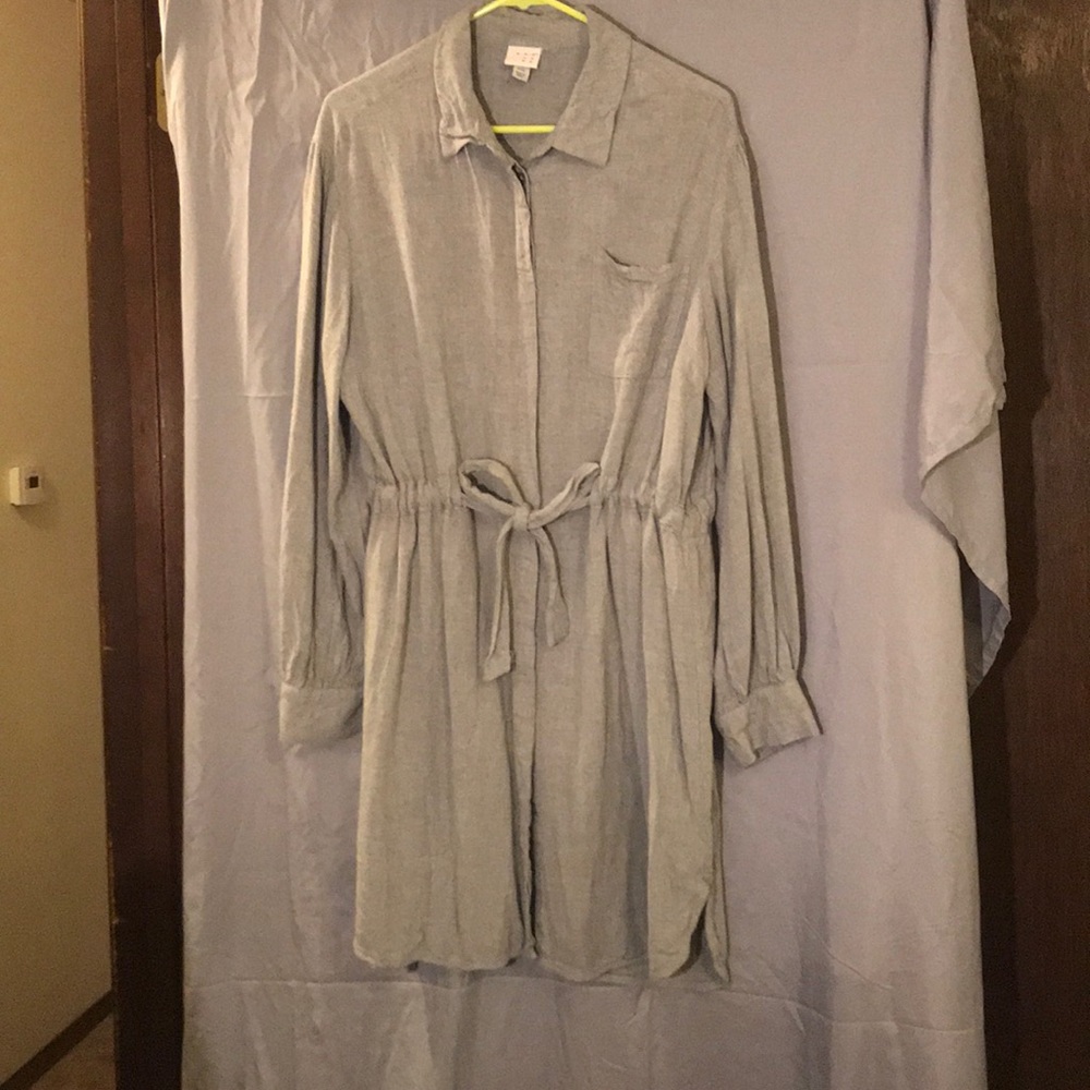 Button down dress